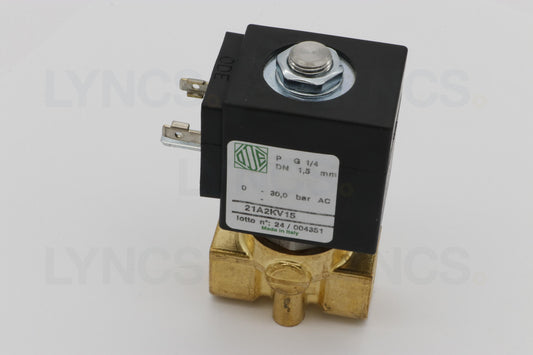 2-Way Solenoid 1/4 for Nuova Simonelli Machines - LYNCS photo 1