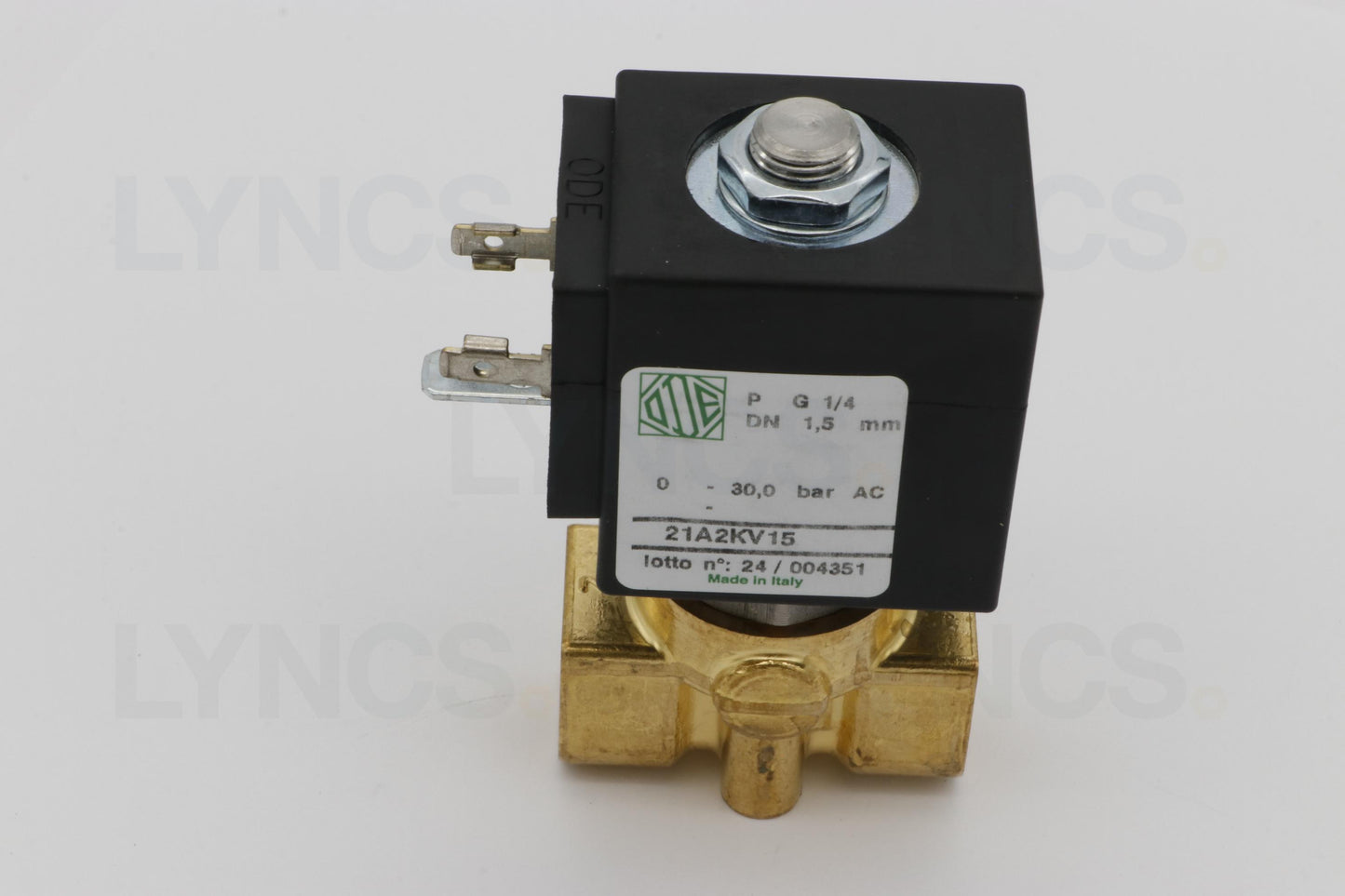 2-Way Solenoid 1/4 for Nuova Simonelli Machines