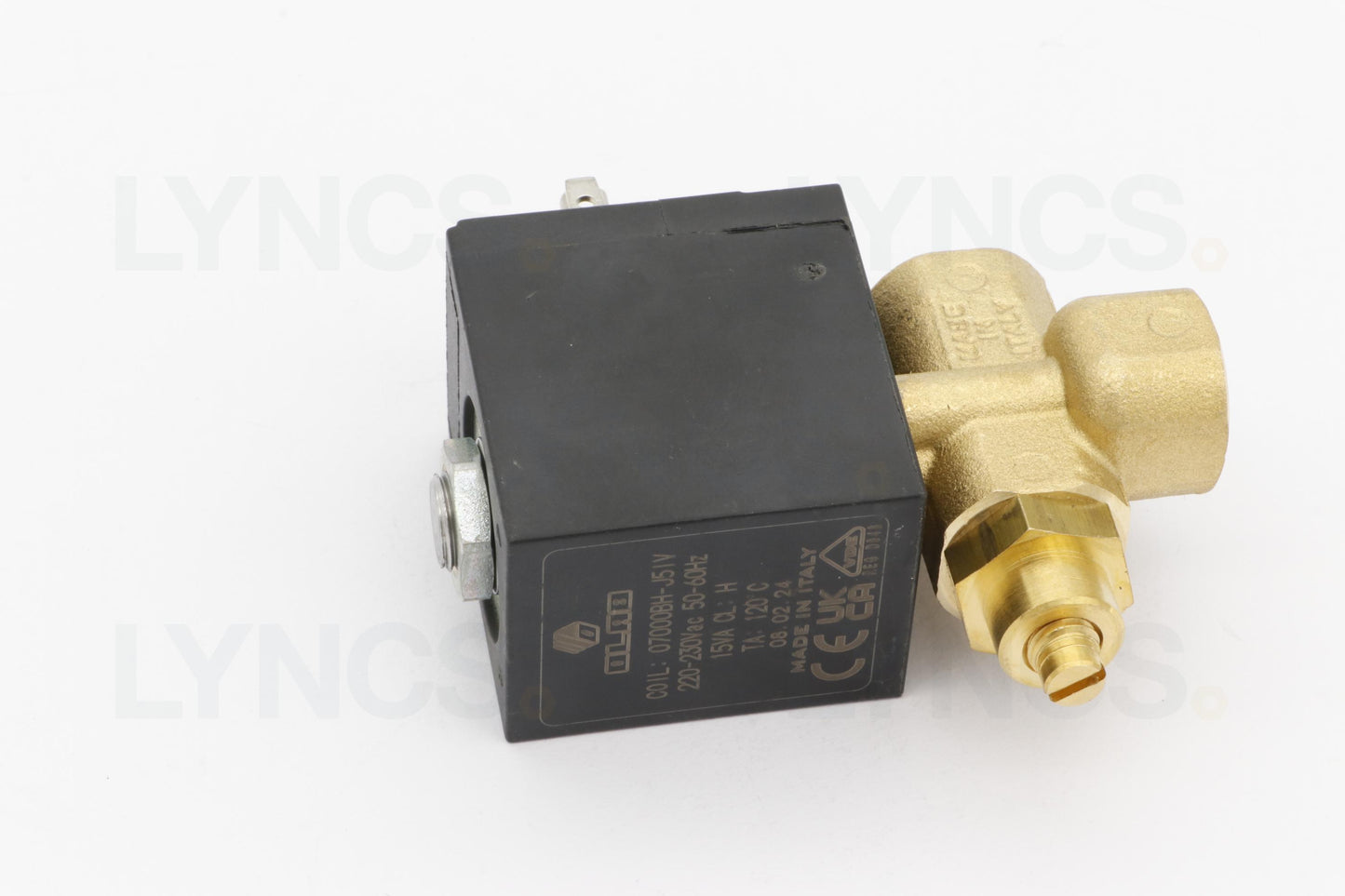 3WAY SOLENOID 1/4 REGUL 90° 230V50/60Hz F3 CE