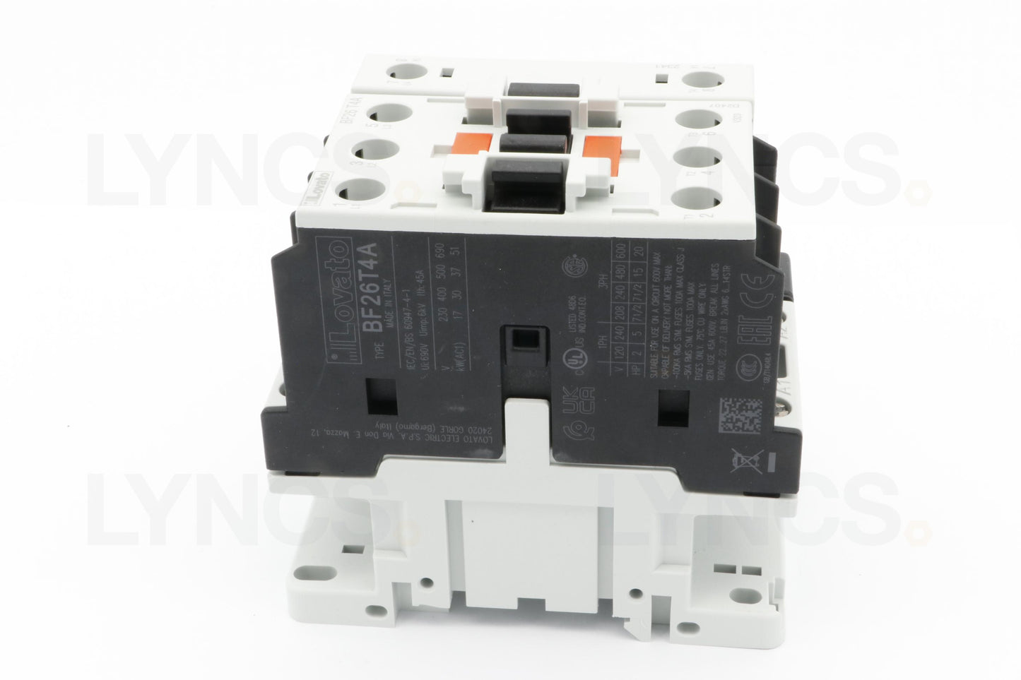 4POLE CONTACTOR 45A CE/UL COIL 230V