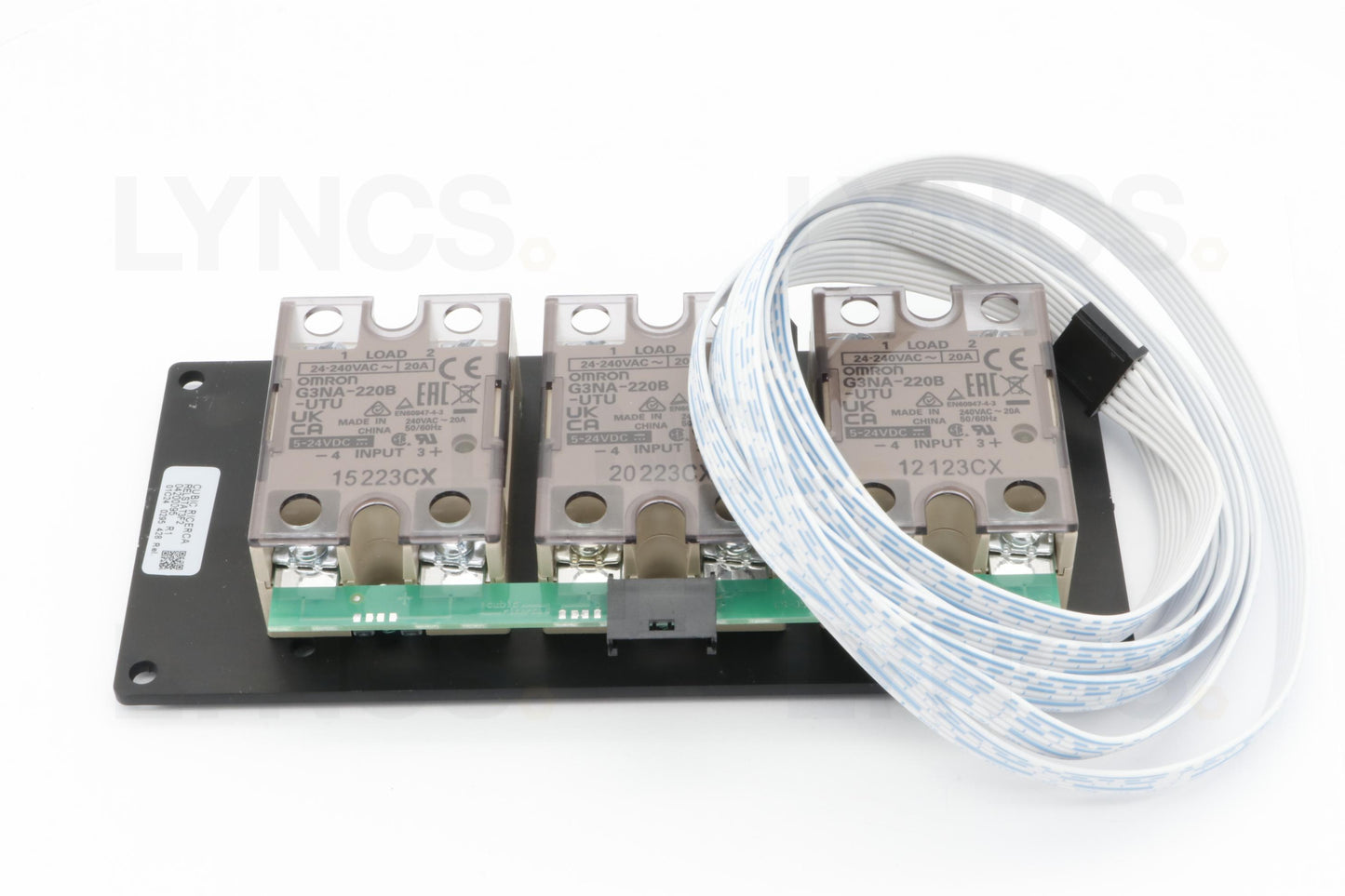 STATIC RELAY 25A-250V 3pz ASSEMBLED + CONN CABLE