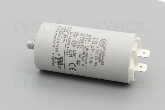 16mF 450V Capacitor with Faston Connectors - LYNCS photo 1