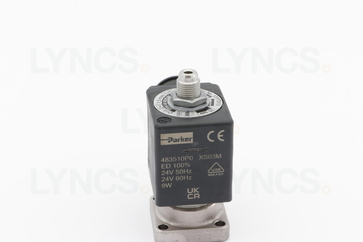 3 Way Solenoid - Flat Base 14.5b 24V 50/60Hz RUB - LYNCS photo 51