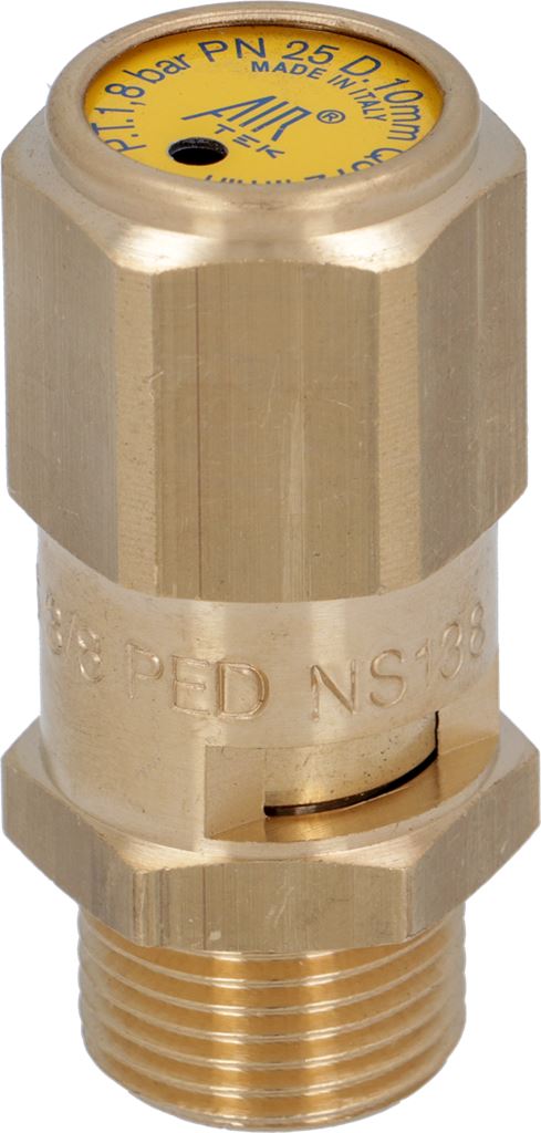 BOILER VALVE ø 3/8"M 1.8 bar CE-PED