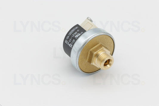 PRESSURE SWITCH XP110 0.5-1.5 BAR 1/4" 15A