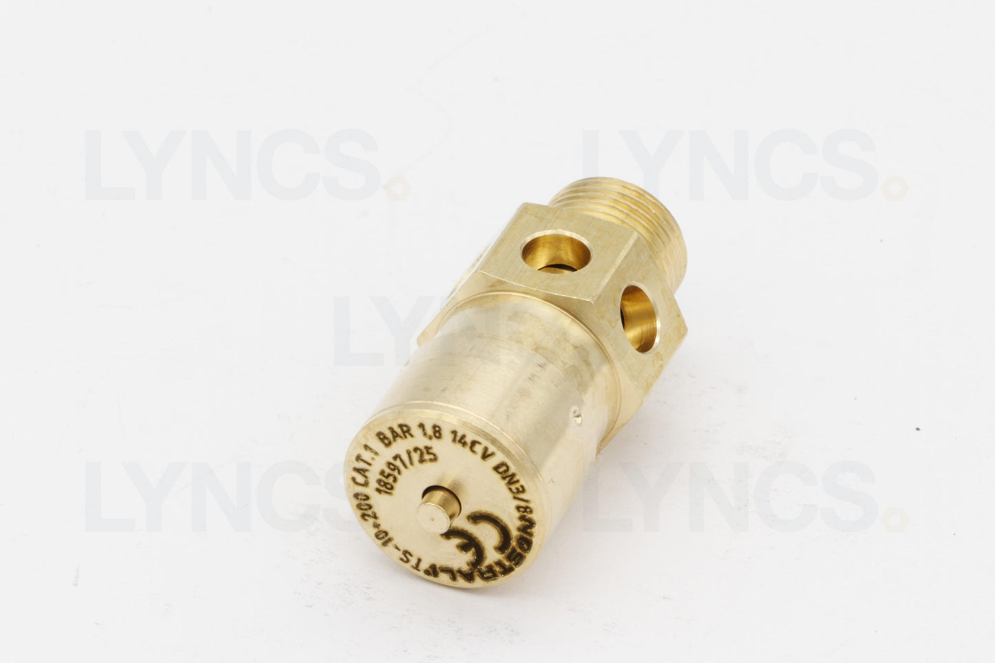 BOILER VALVE ø 3/8"M 1.8bar CE-PED
