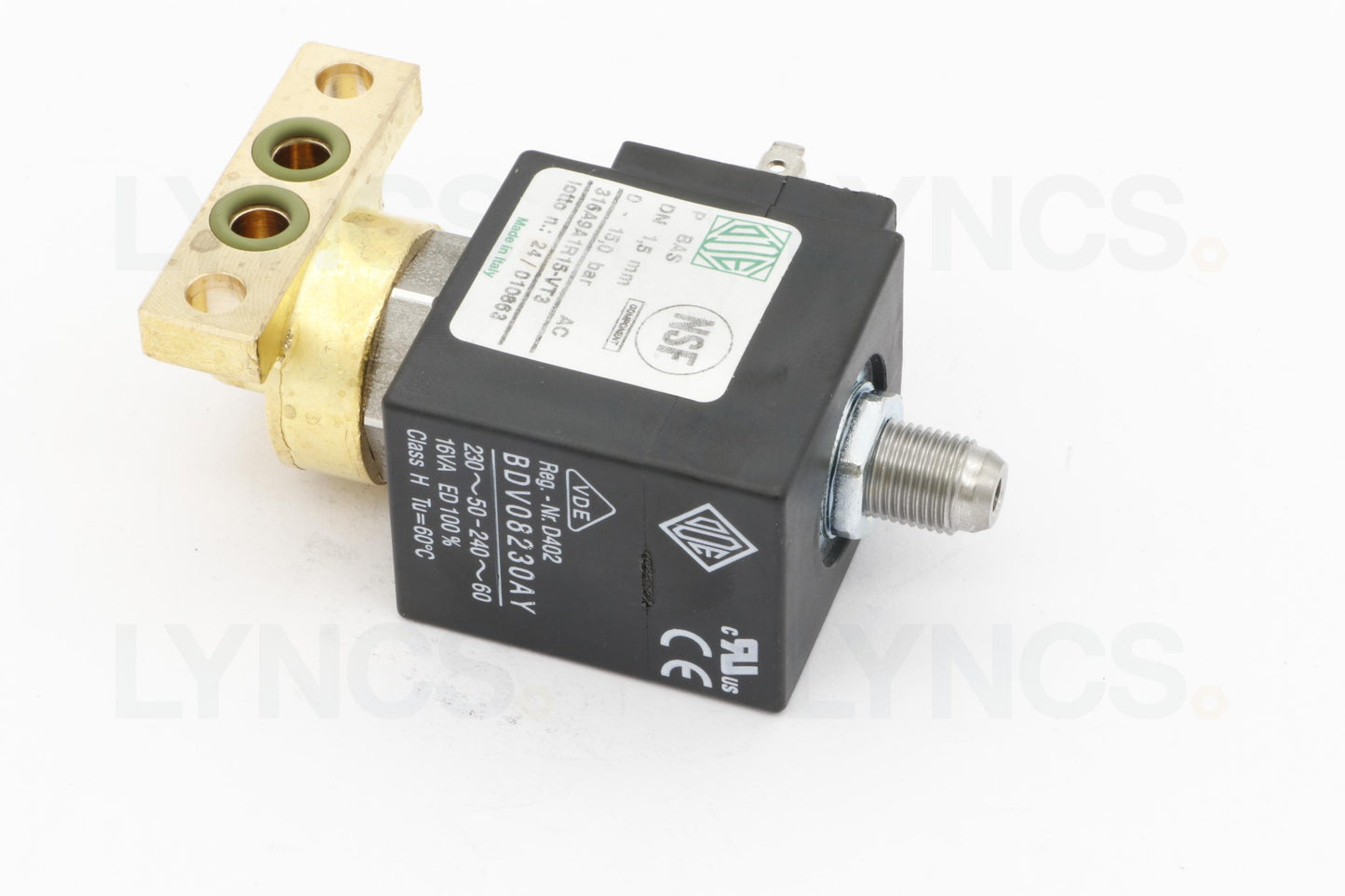 SOLENOID VALVE ODE 3-WAY 230/240V