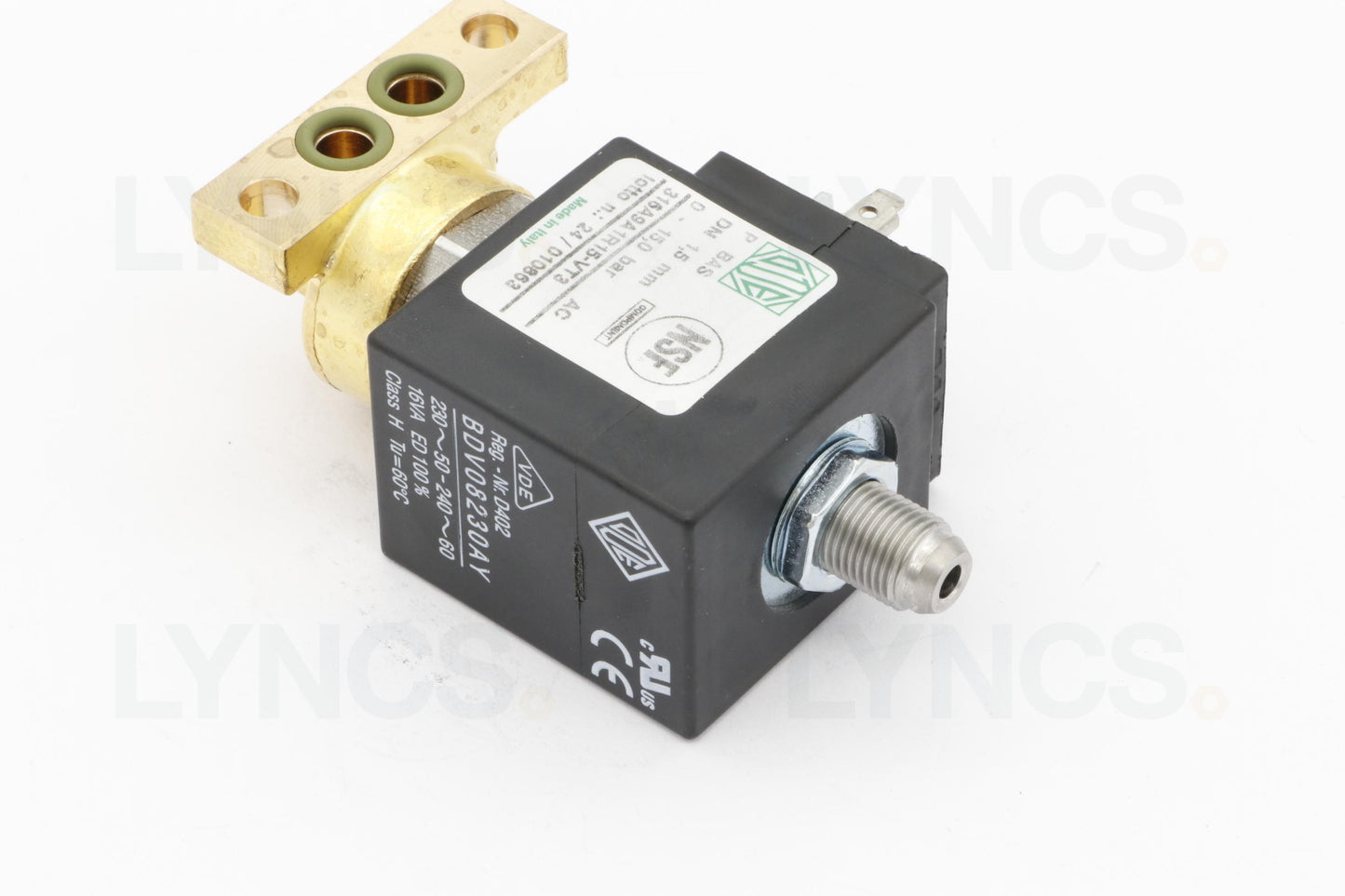 SOLENOID VALVE ODE 3-WAY 230/240V