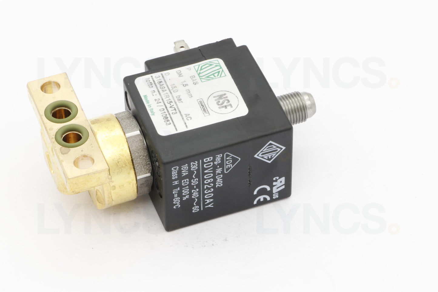 SOLENOID VALVE ODE 3-WAY 230/240V