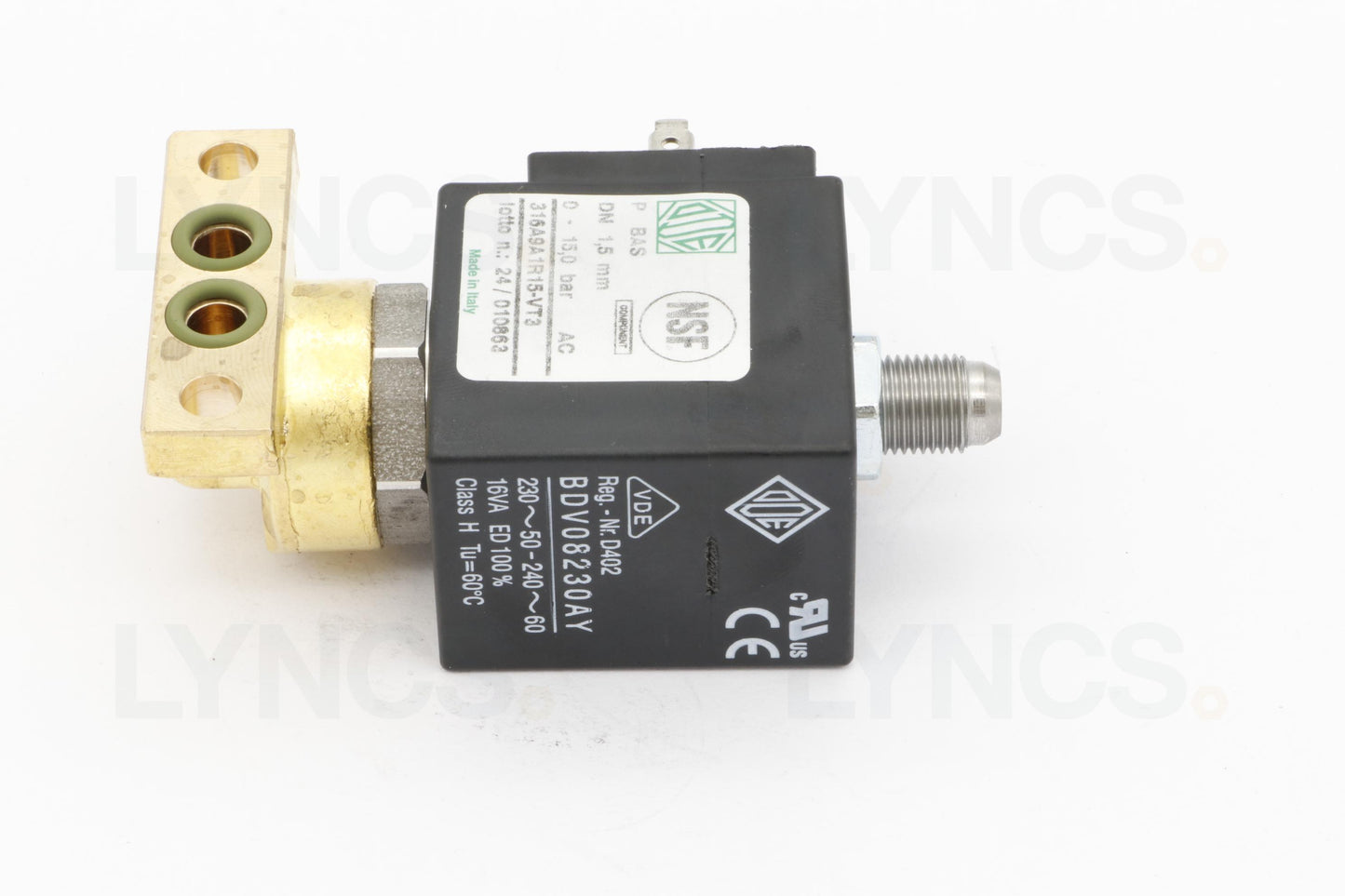 SOLENOID VALVE ODE 3-WAY 230/240V