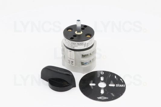 SELECTOR SWITCH 0-1- POSITIONS 20A 690V
