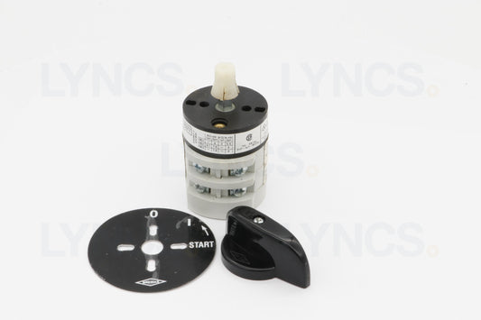 Selector Switch 0-1-START 20A