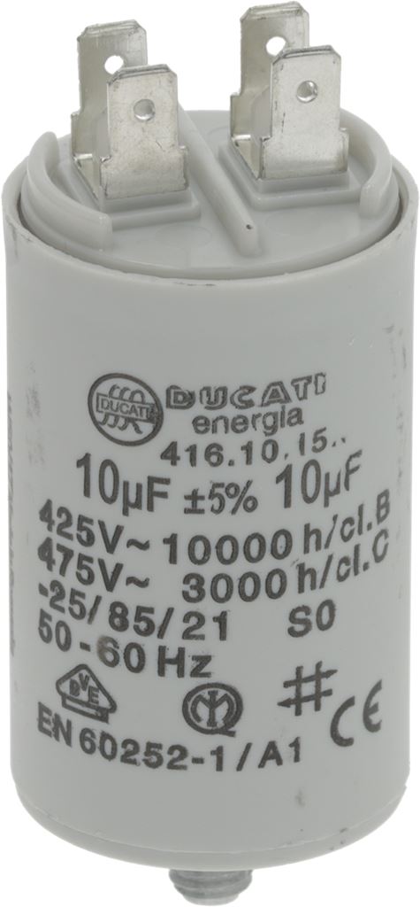 Capacitor Ducati Energia 10µF 450V
