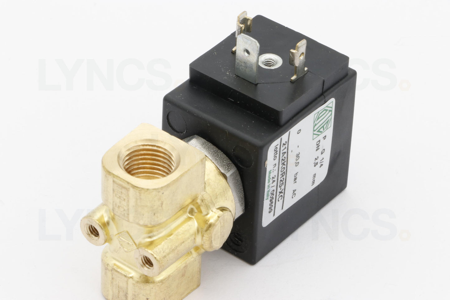 2-Way Solenoid 1/4-1/4 220-230V 50/60Hz F3 CE - LYNCS photo 14