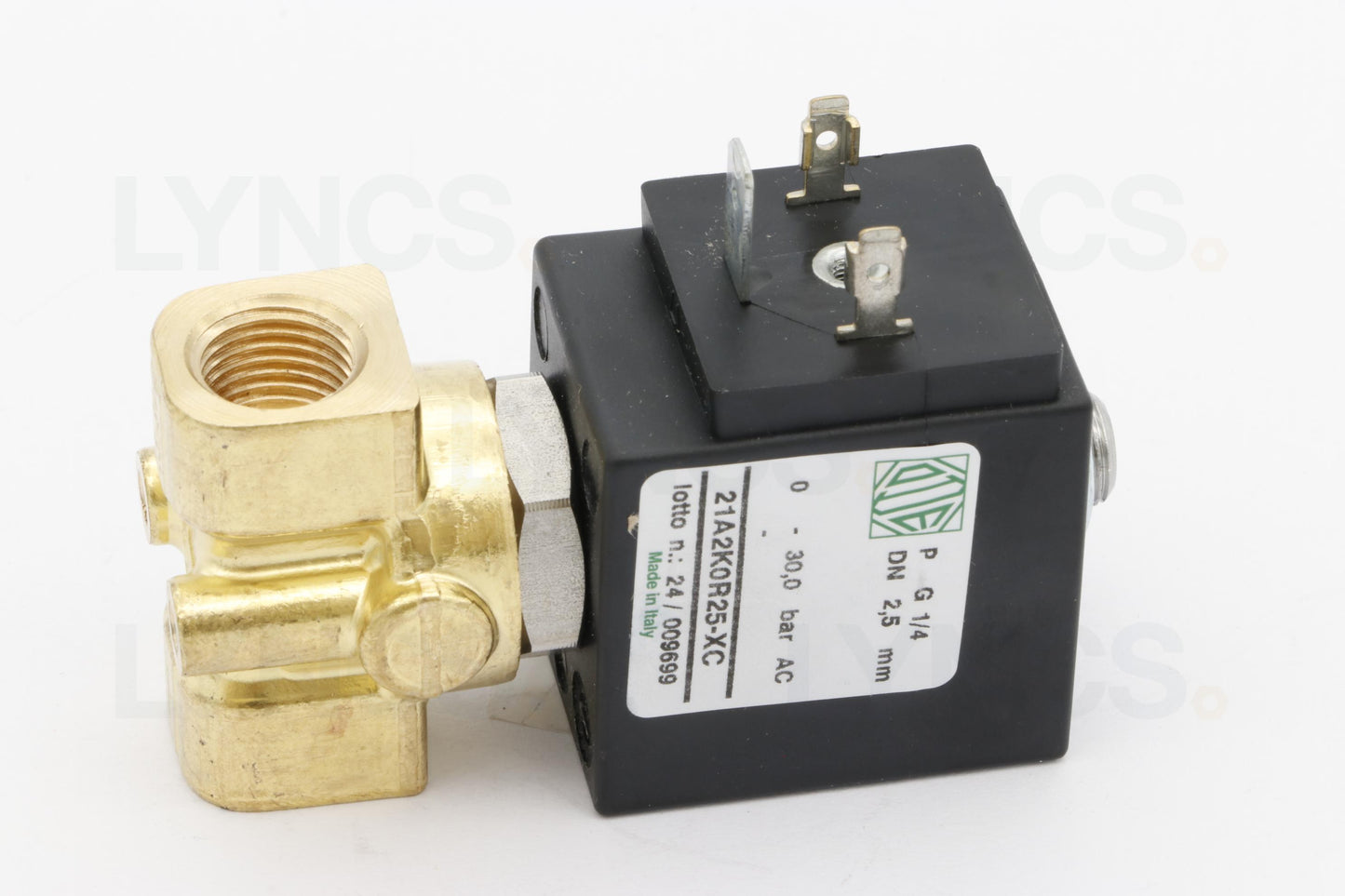 2-Way Solenoid 1/4-1/4 220-230V 50/60Hz F3 CE - LYNCS photo 18