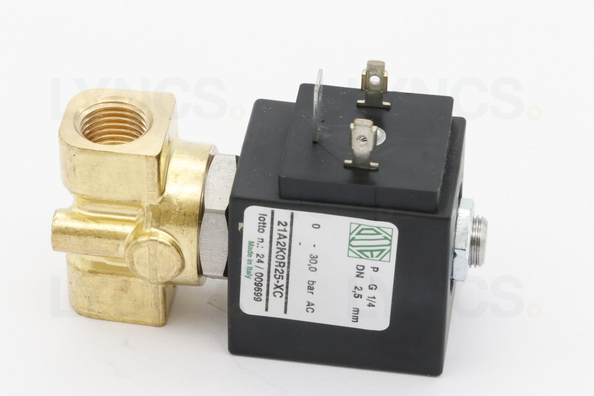 2-Way Solenoid 1/4-1/4 220-230V 50/60Hz F3 CE - LYNCS photo 20