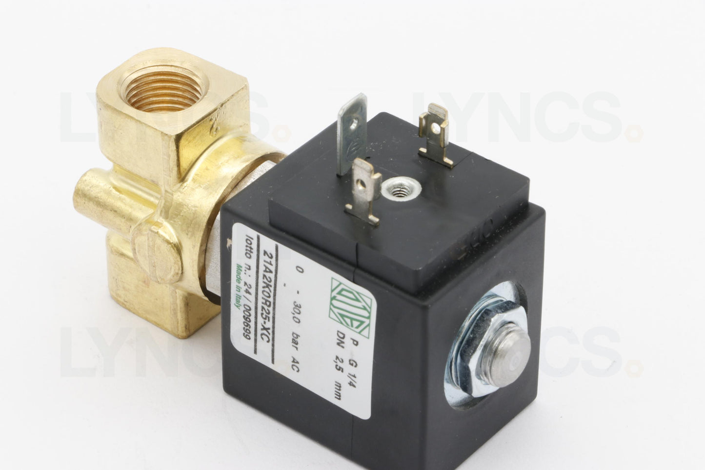 2-Way Solenoid 1/4-1/4 220-230V 50/60Hz F3 CE - LYNCS photo 22