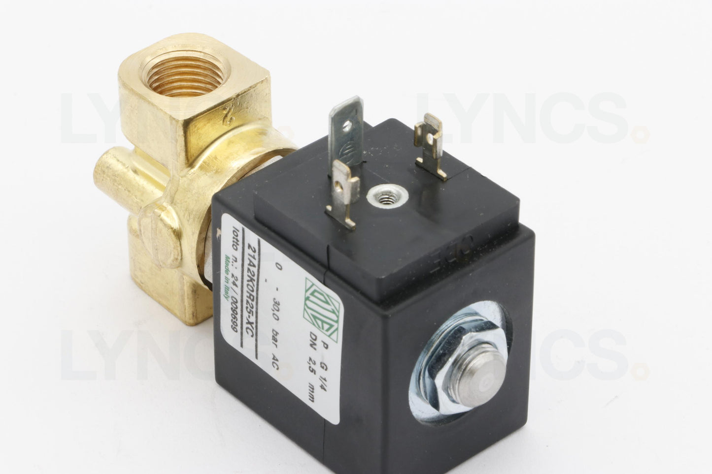 2-Way Solenoid 1/4-1/4 220-230V 50/60Hz F3 CE - LYNCS photo 23