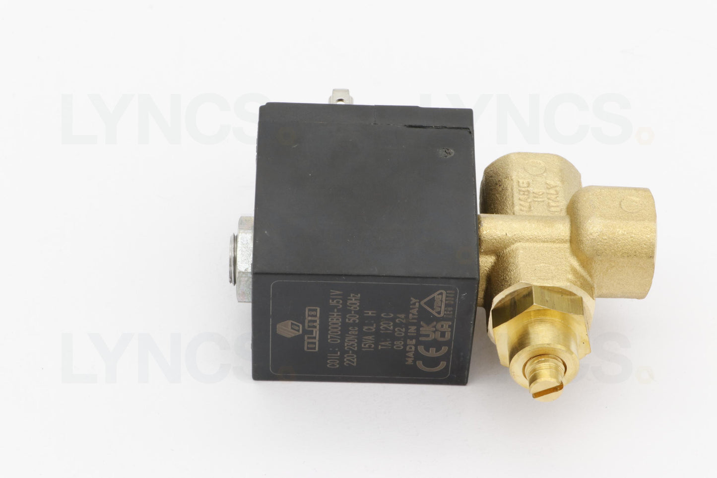 3WAY SOLENOID 1/4 REGUL 90° 230V50/60Hz F3 CE