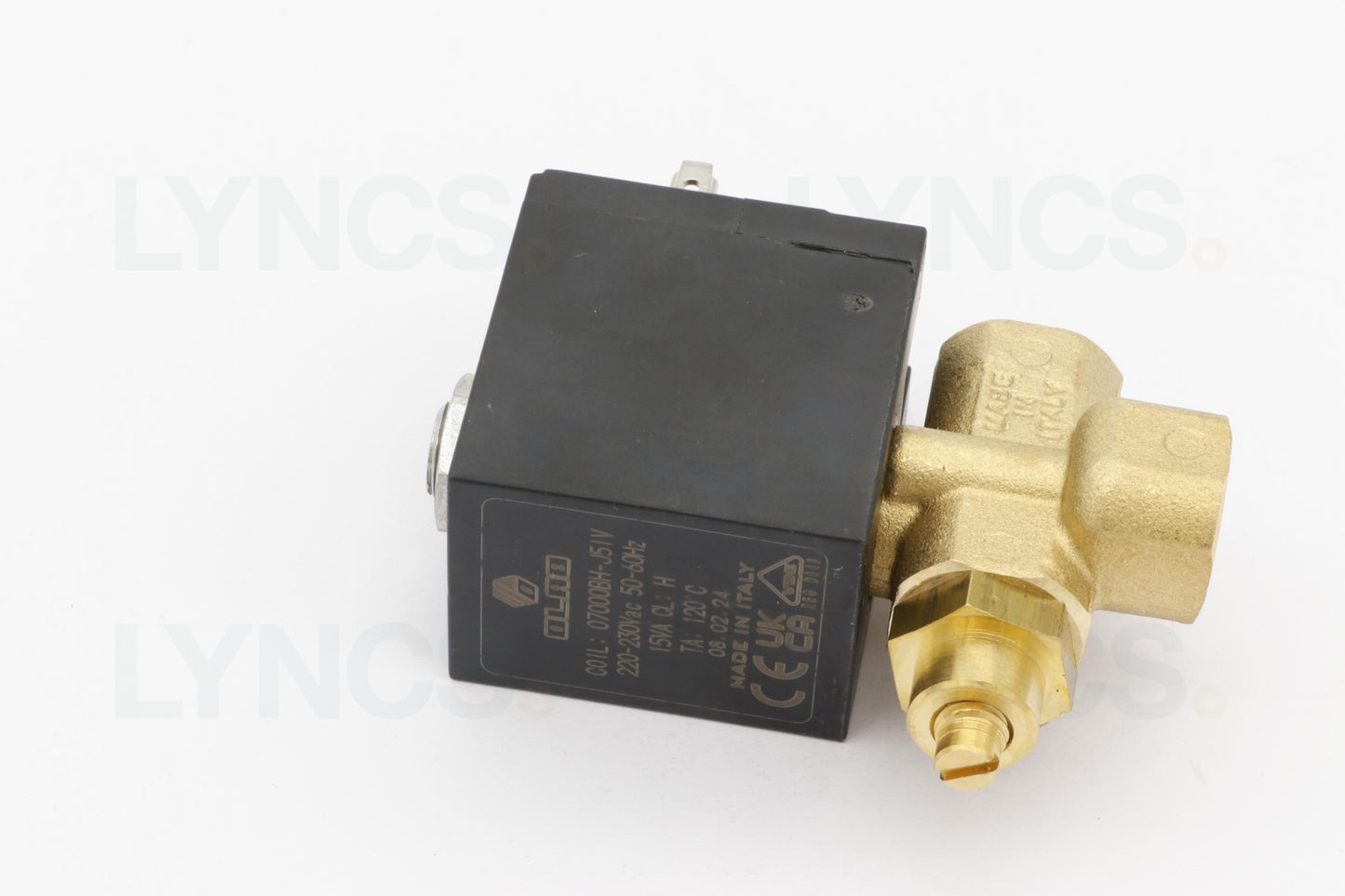 3WAY SOLENOID 1/4 REGUL 90° 230V50/60Hz F3 CE