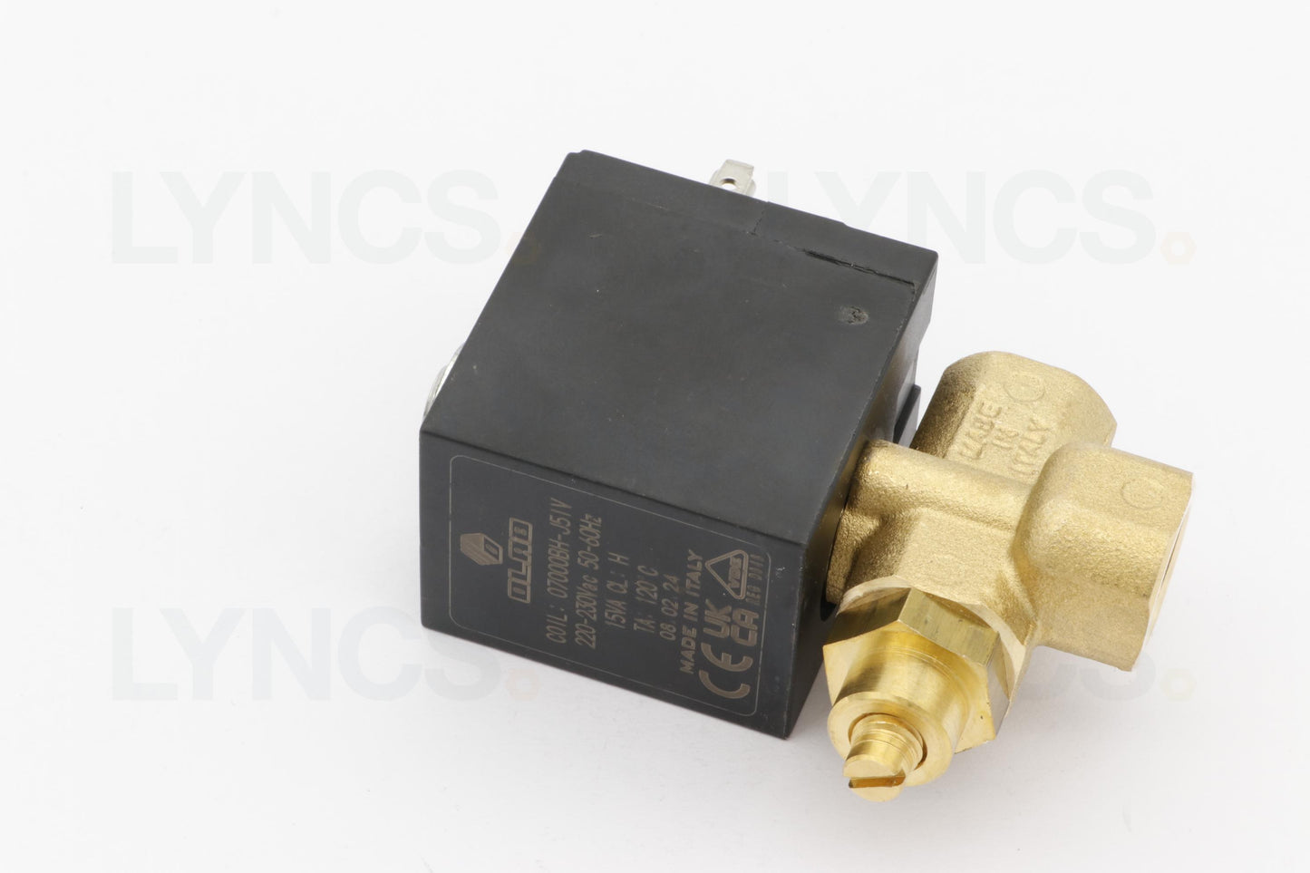 3WAY SOLENOID 1/4 REGUL 90° 230V50/60Hz F3 CE