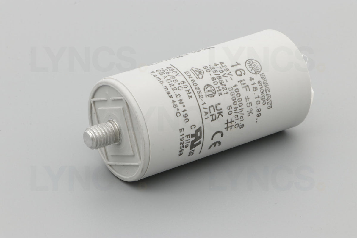 16mF 450V Capacitor with Faston Connectors - LYNCS photo 32