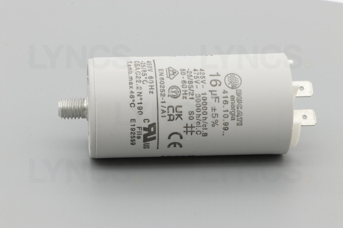 16mF 450V Capacitor with Faston Connectors - LYNCS photo 35