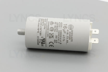16mF 450V Capacitor with Faston Connectors