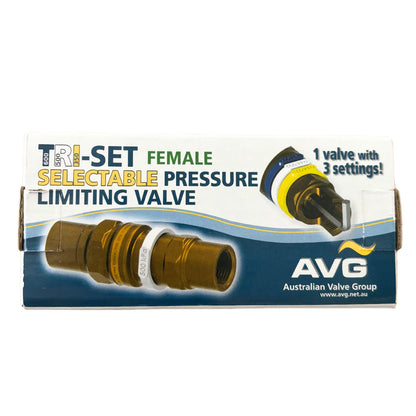 15mm Triset Pressure Limiting Valve 1/2" Female BSP AVG