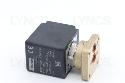 2-Way Solenoid Valve Parker 230V 50/60Hz