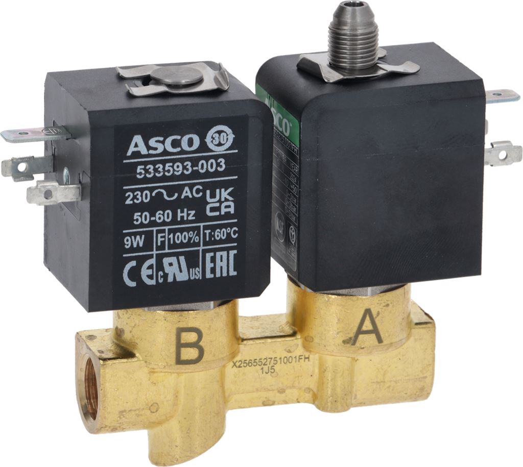 Double Solenoid NC 2-Ways & 3-Ways 230V