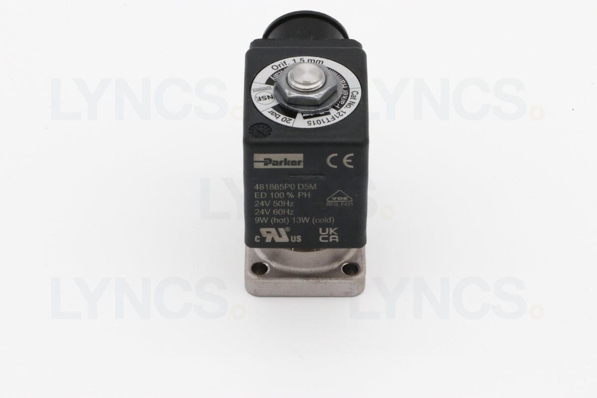SOLENOID VALVE 2G 24V/6OHZ NF