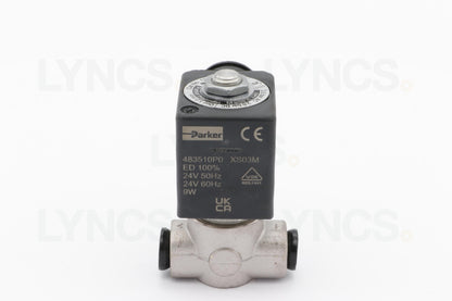 2 way 24vdc Solenoid Viton seal 1/4" - LYNCS photo 1