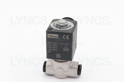2 way 24vdc Solenoid Viton seal 1/4" - LYNCS photo 2