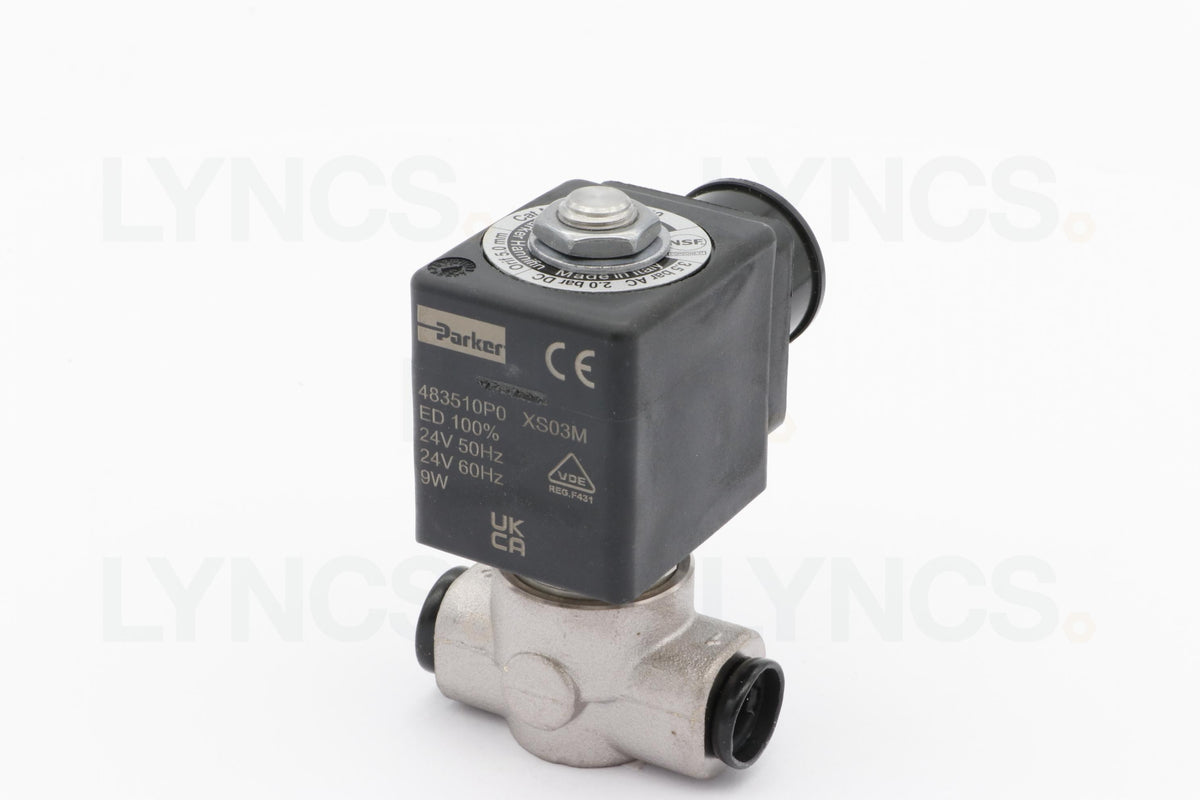 2 way 24vdc Solenoid Viton seal 1/4" - LYNCS photo 4