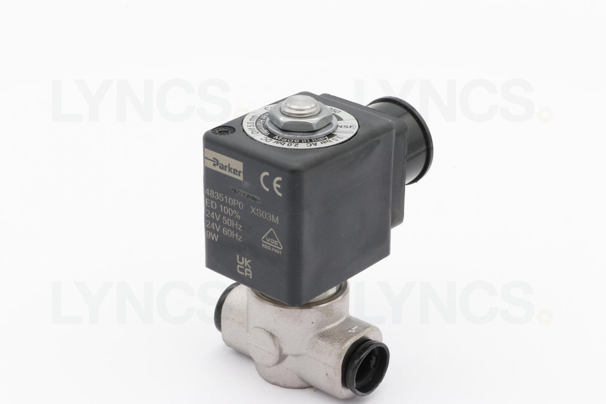 2 way 24vdc Solenoid Viton seal 1/4" - LYNCS photo 5