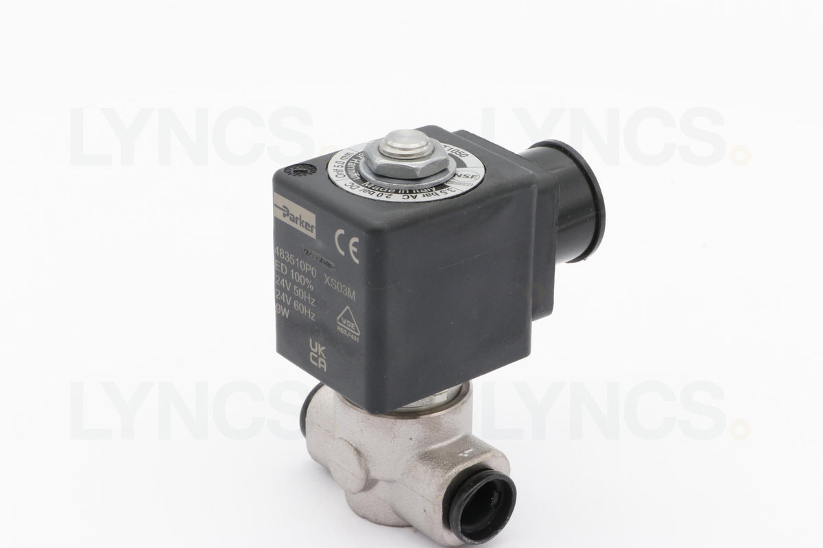2 way 24vdc Solenoid Viton seal 1/4" - LYNCS photo 6