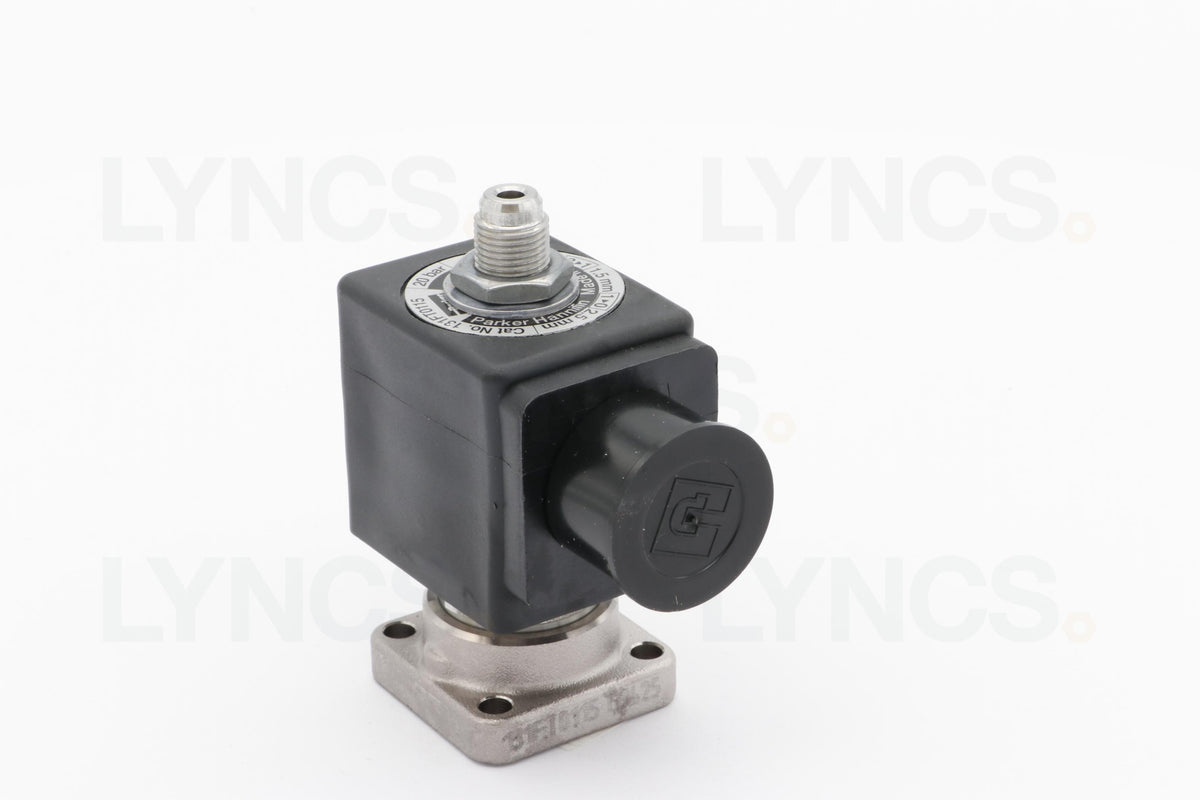 3 Way Solenoid - Flat Base 14.5b 24V 50/60Hz RUB - LYNCS photo 3