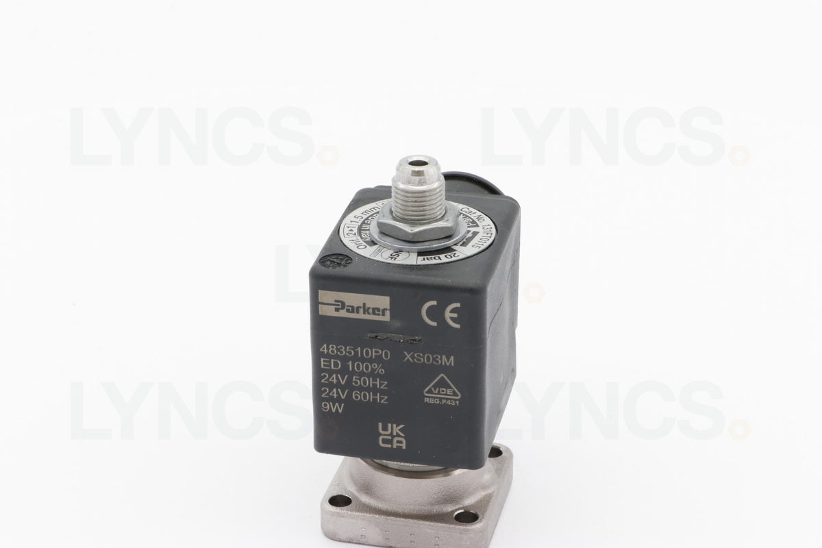 3 Way Solenoid - Flat Base 14.5b 24V 50/60Hz RUB - LYNCS photo 17
