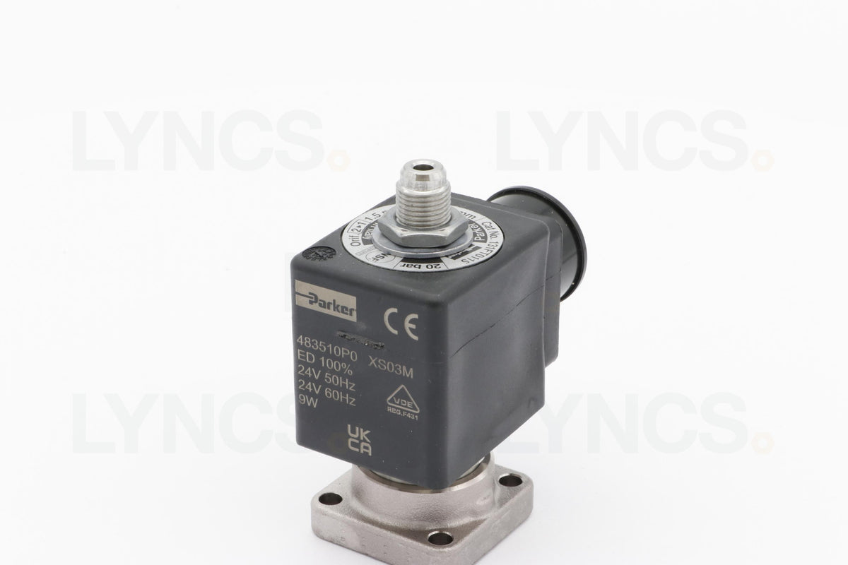 3 Way Solenoid - Flat Base 14.5b 24V 50/60Hz RUB - LYNCS photo 19