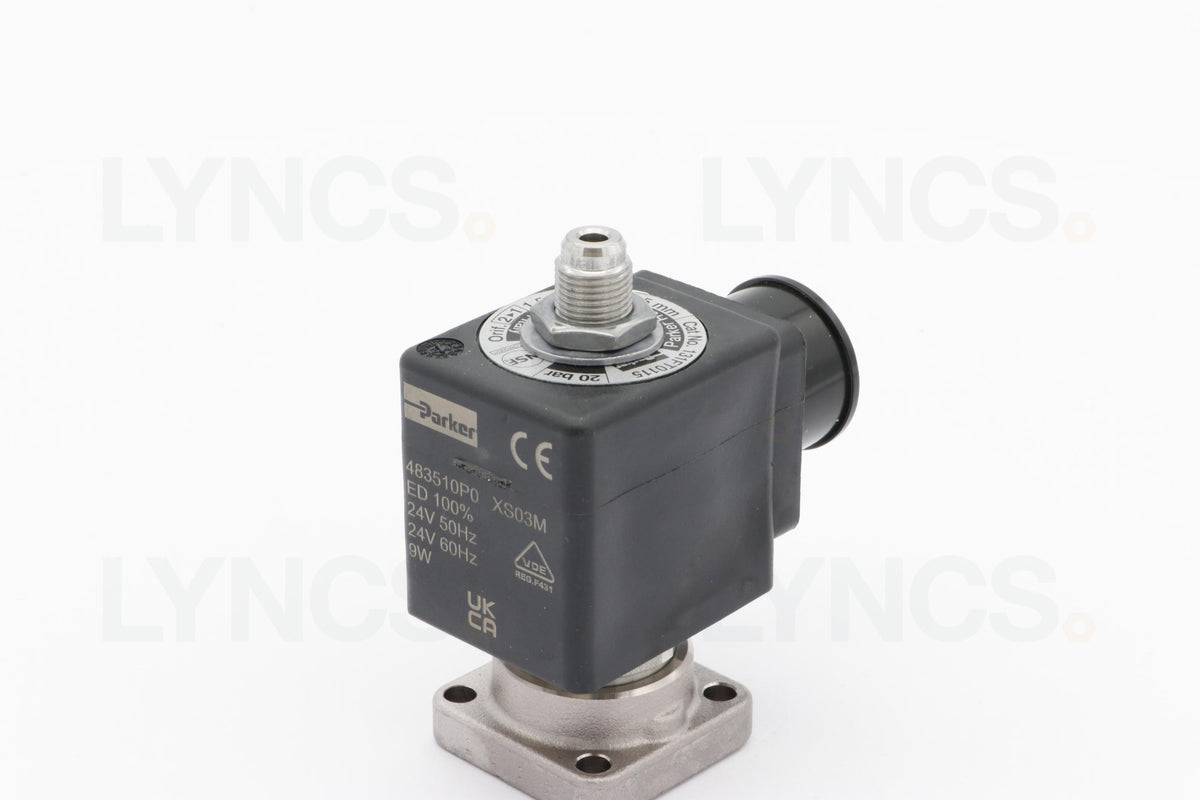 3 Way Solenoid - Flat Base 14.5b 24V 50/60Hz RUB - LYNCS photo 20