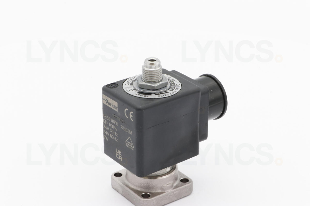 3 Way Solenoid - Flat Base 14.5b 24V 50/60Hz RUB - LYNCS photo 21
