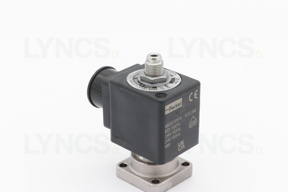 3 Way Solenoid - Flat Base 14.5b 24V 50/60Hz RUB - LYNCS photo 47