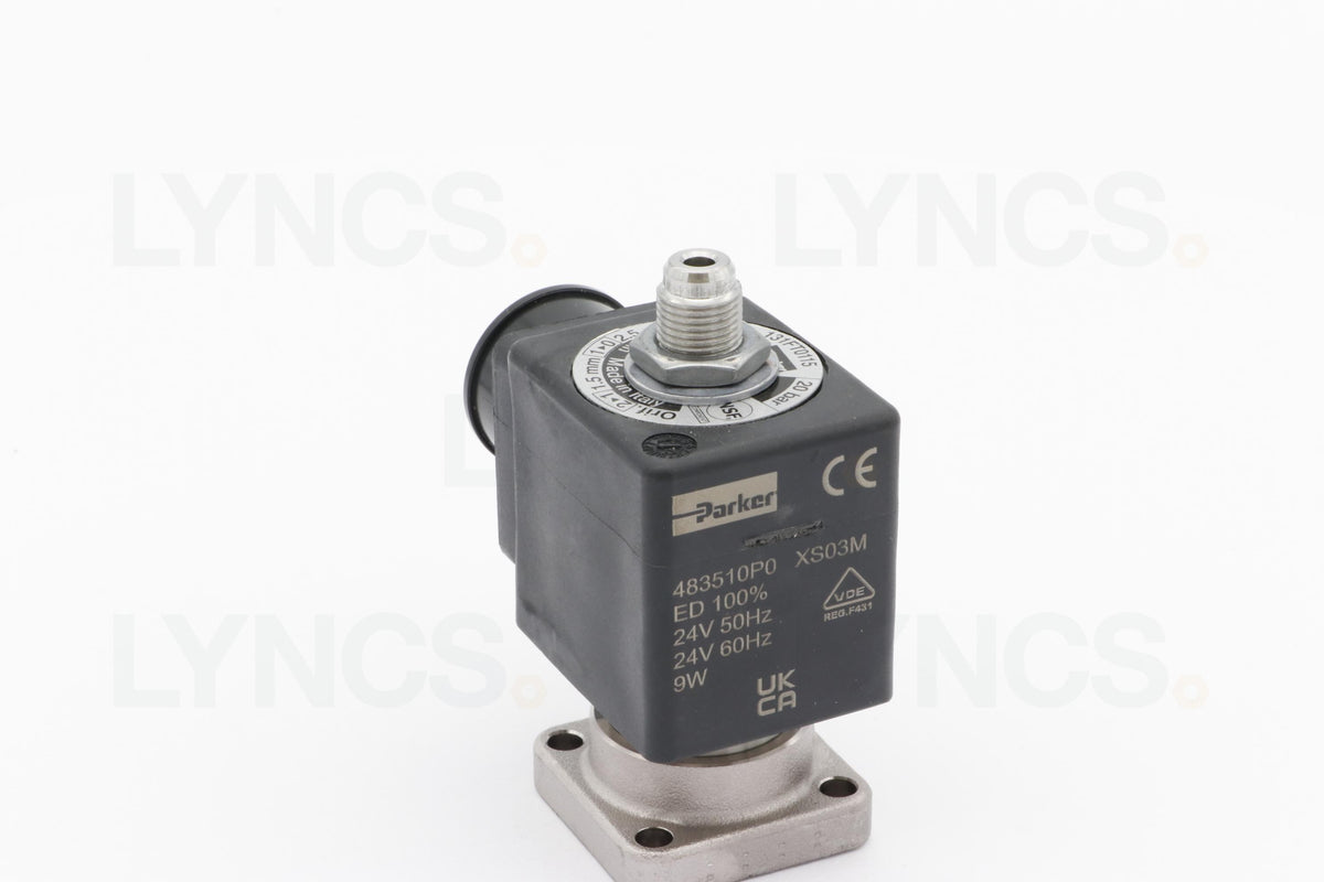 3 Way Solenoid - Flat Base 14.5b 24V 50/60Hz RUB - LYNCS photo 49