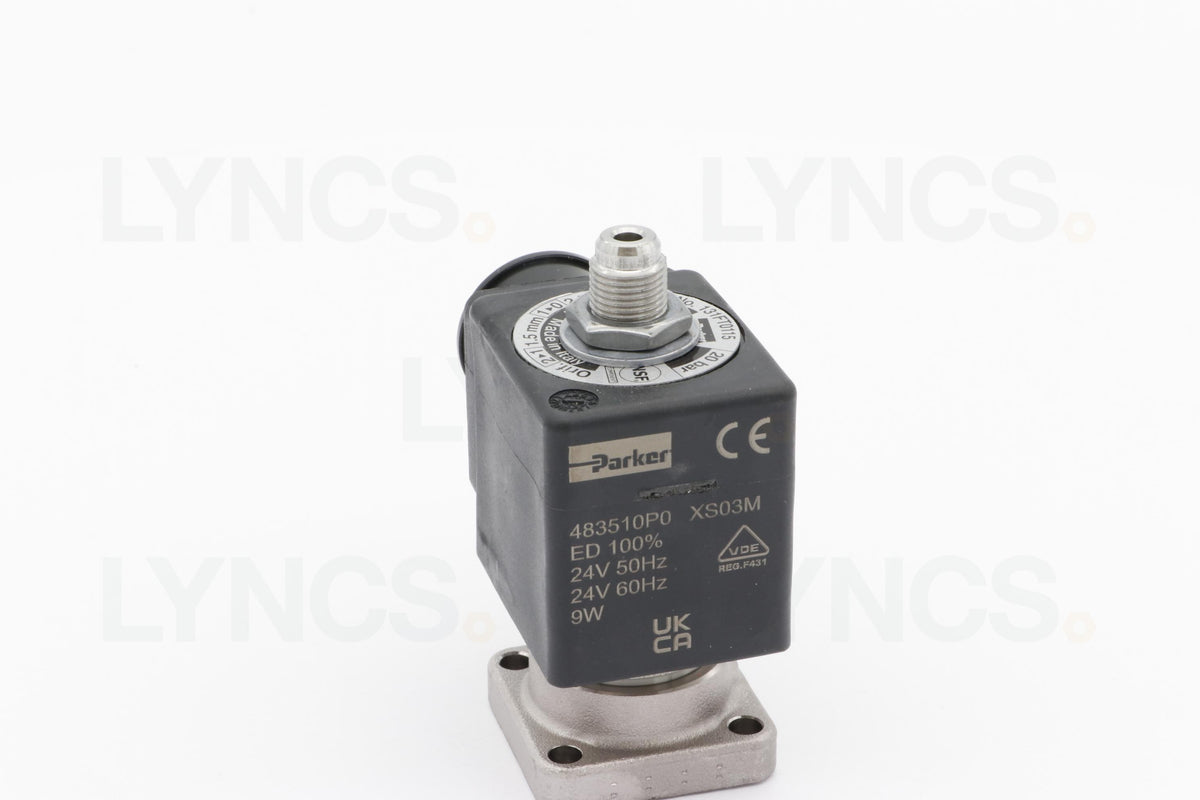 3 Way Solenoid - Flat Base 14.5b 24V 50/60Hz RUB - LYNCS photo 50