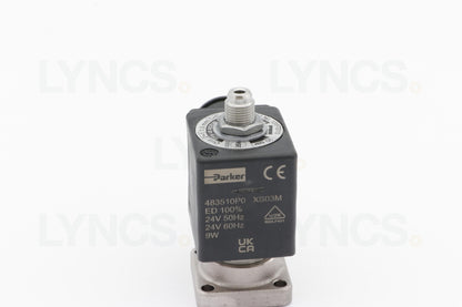 3 Way Solenoid - Flat Base 14.5b 24V 50/60Hz RUB - LYNCS photo 51