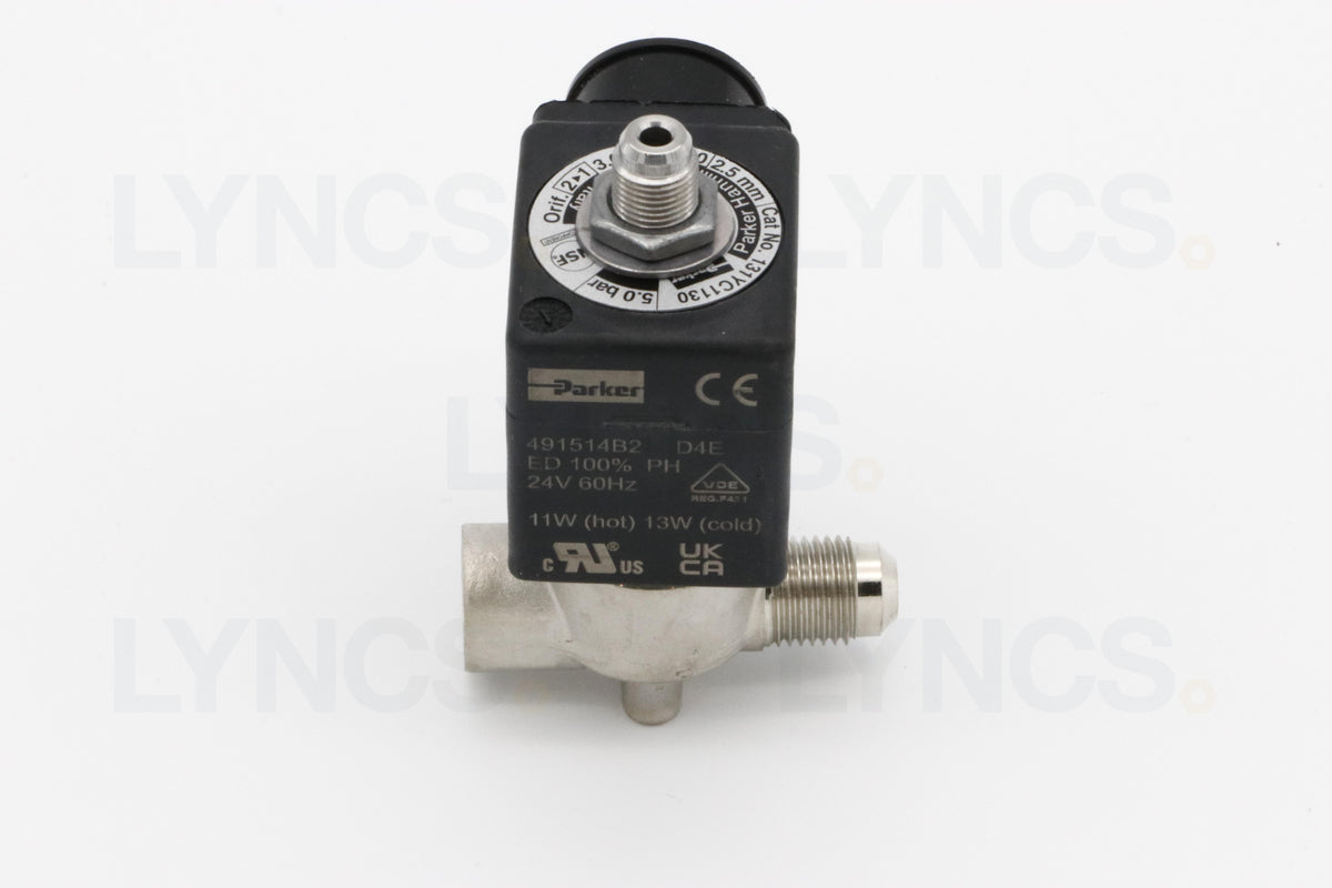 SOLENOID VALVE 3/2 - #3mm 1/4 M/F FKM PA