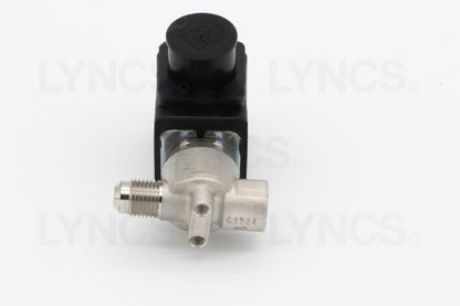 SOLENOID VALVE 3/2 - #3mm 1/4 M/F FKM PA - LYNCS photo 2