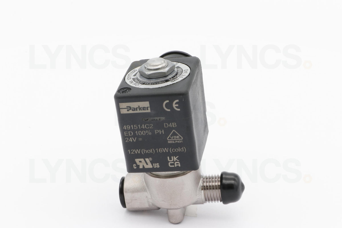 2 way 1/4" FKM Parker Solenoid Ø2.5 mm - LYNCS photo 2