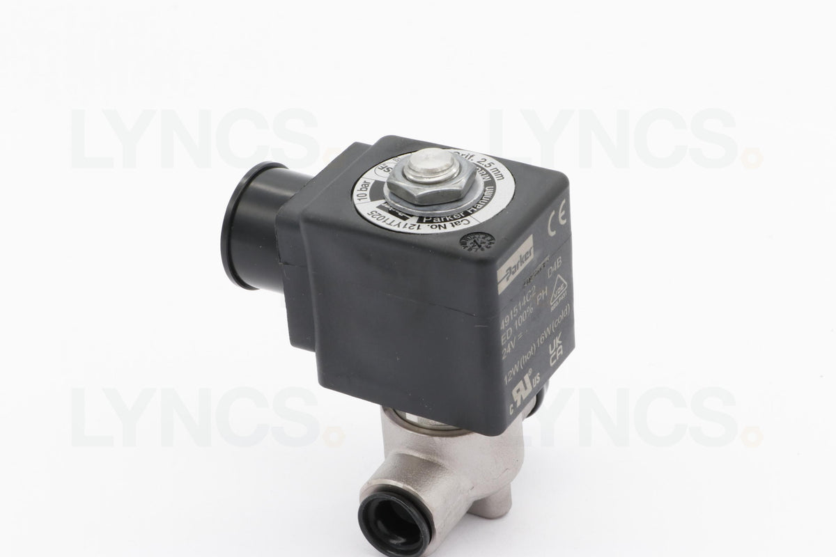2 way 1/4" FKM Parker Solenoid Ø2.5 mm - LYNCS photo 30